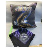 Harley-Davidson Pillow and Bandanna