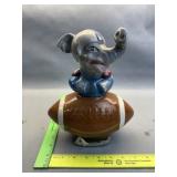 Beam Elephant Football Decanter