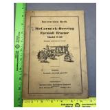 McCormick Deering Farmall F-30 Instruction Book