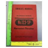 McCormick Deering harvester Owners Manual