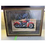 1965 Panhead Harley Davidson Print