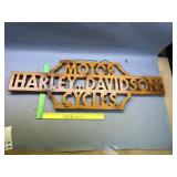 Harley-Davidson Wood Sign