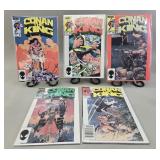 1980's Marvel Conan The King comics