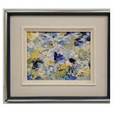 Mibry, Impasto Abstract Composition, Oil