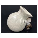 Porcelain Figural Fireplace Match Holder and