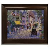 Guy Begin, Impressionist Quebec City Streetscape