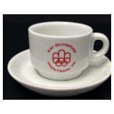 IPA XXI Olympiad Montreal 76 cappuccino cup and