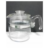 9 Cup Pyrex Flameware Carafe And Lid ONLY