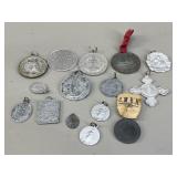 Collection of Religious Coins/Cross Pendants