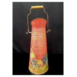 Large Decorative Rooster Metal Jug