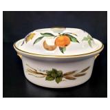 Royal Worcester Evesham Cassarole Dish vtg