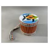 Handmade Republica Dominicana Souvenir Drum