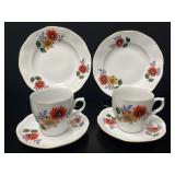 Regent Fine Porcelain Romania Teacup & Saucer a