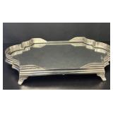 Antique Victorian Style Silver Footed Plateau