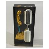 Vintage Lucite 3 minute sand timer Hong Kong