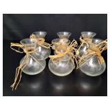 6 Glass Vases