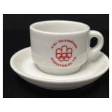 IPA Olympiad Montreal 76 Cappuccino Cup & Saucer