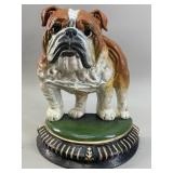Cast Iron Bulldog Doorstop VTG
