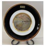 24kt Gold Edged, collector plate