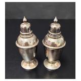 Silver Plated Salt & Pepper vtg