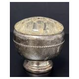 Bouquet Silver Plate Viking Plate Flower Frog