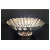 Reed & Barton Silver Plated Scalloped Pedestal