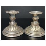 Cavendish Silver Plate Candlestick Holders
