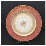 George Jones & Sons Floral Porcelain Plate