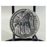 PEWTER MEDAL OF EQUESTRIAN ORDER OF THE HOLY
