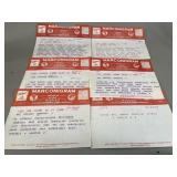6 Marconigram World Wide Wireless Telegrams