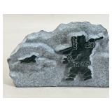 Raffaele Rotondo Seal Hunt Green Rustic Carved