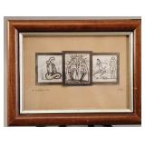 Rabinovitch Black&White Drawing Contact Prints