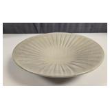 Mid-Century Modern Ribbed Studio Pottery Bowl
