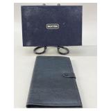 Buxton Leather Travel Wallet & Box VTG