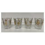 Mid-century Libbey Glass Shot glasses, pattern
