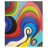 Abstract Swirl Composition-C.T.Reha