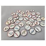 1960's  Jell-O Hostess Antique Car Coin Collection