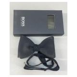 Hugo Boss Black Silk Pre-Tied Bow Tie with Box