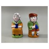 1950 Figural Old Couple Salt & Pepper