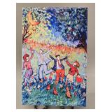 Fiona Collins Art Tile Trivet, Ontario, Late 2