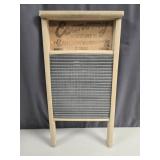 Canadian Woodenware Co. 'Economy' Washboard vtg
