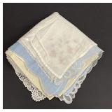 Hand-embroidered Handkerchiefs, 1930-40s, lot