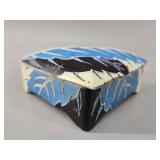 Lï¿½Amour China Hand-Painted Porcelain Trinket Box