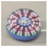 Perthshire Millefiori Glass Paperweight