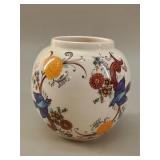 Sadler Chinoiserie Bird & Floral Ginger Jar Vase