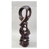 African Makonde 'Shetani' Style Abstract Wood