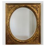 Giltwood Neoclassical Style Oval Mirror