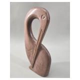 Abstract Mid-Century Avian Stone Sculpture