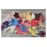 Large Lot of Vintage Barbie Doll Clothing