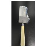 Antique Victorian Silver-Plated Crumb Scoop
